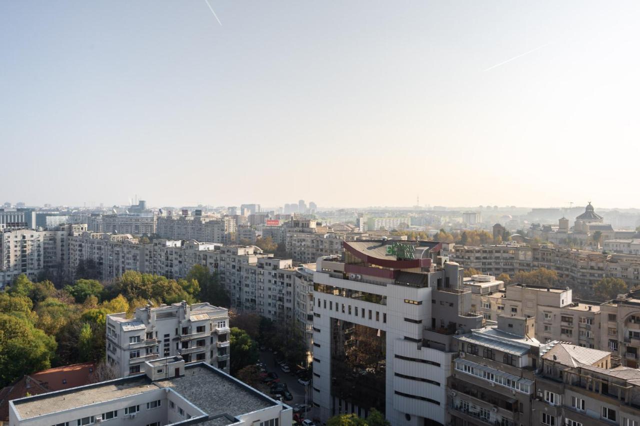 Central Apartment Tower Bukarest Kültér fotó