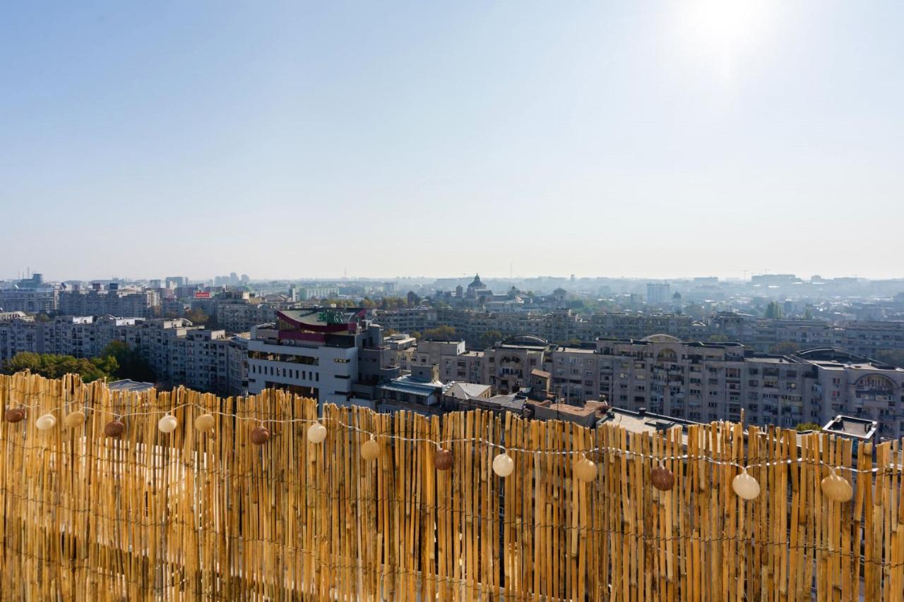 Central Apartment Tower Bukarest Kültér fotó
